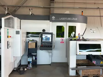 LT8.20 3D Laser Machine For Cutting Tubes and Profiles